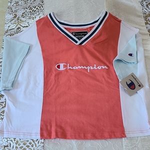 Champion Cropped Tee - Medium